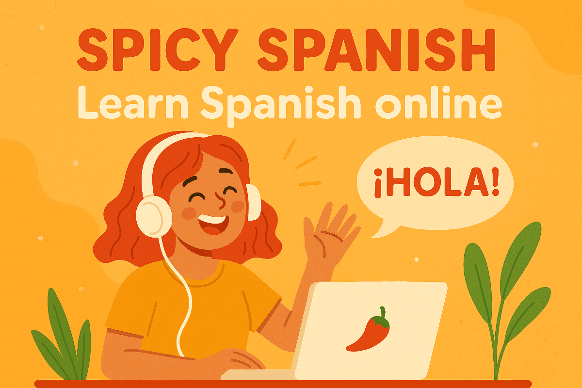 Students learning Spanish